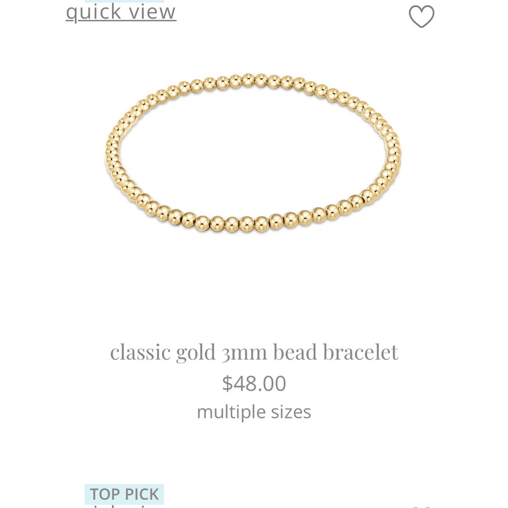 Newton Elegant Gold Bead Bracelet